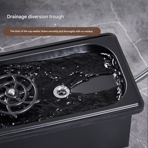 Automatic Modern Stainless Steel Cup <strong>Glass</strong> <strong>Cleaner</strong> for Cafes Hotels Restaurants-Reusable <strong>Bar</strong> Desktop Cup Washer Coffee Shop - Product Image 3