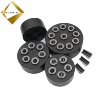 Ancre multi-trous, ancrage rond précontraint, ancrage poreux, ancrage en coin