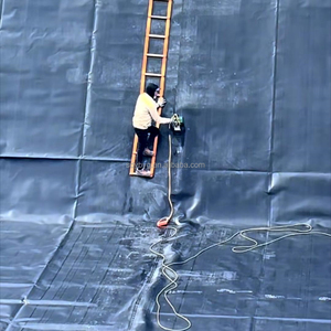 Mới đến tùy chỉnh 2mm đen HDPE geomembrane tấm nhựa không thấm nước cho thiết kế công nghiệp - Product Image 3