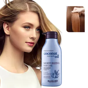 Luxliss óleo de côco tropical da malásia, miráculo de força tropical, hidratante, shampoo, cuidados com o cabelo