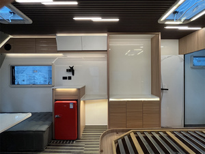 Long Life Luxury Outdoor Vinyl <b>Floor</b> Prefab Cabin Stationary Travel <b>Trailer</b> for Farm Stay Accommodation - Product Image 5