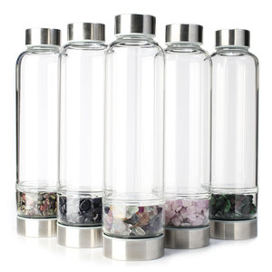 Botellas de <span class=keywords><strong>Agua</strong></span> al por Mayor con Cristal y Piedras Preciosas para Regalos y Recuerdos de Boda - Product Image 2