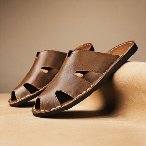 Sandalias Casuales para Hombre 2026, Cosidas a Mano, Planas, Ligeras, para Caminar en Verano, Ideales para Pasear por la Ciudad - Product Image 1