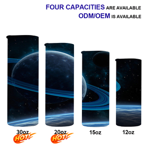 Usa <span class=keywords><strong>2</strong></span> Dagen Levering 20Oz Sublimatie Blanks Roestvrijstalen Tuimelaars Bekers Met Stro En Rubberen Bodem - Product Image 4