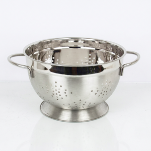 Passoire en acier inoxydable écologique avec poignées, passoire de cuisine durable de Mayur Exports Rajasthan - Product Image 1