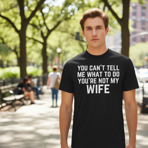 No me puedes decir qué hacer, no soy tu esposa, camiseta, regalo promocional - Product Image 1