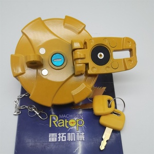 Pièces d'excavateur R140-9 R210-9 R215-9 Bouchon de réservoir de carburant diesel 32M9-02130 32M902130 - Product Image 2
