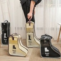 Sac de rangement pour bottes, usage domestique et voyage, housse anti-poussière non tissée pour bottes hautes, bottines et bottes de neige