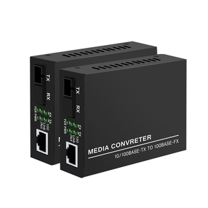 Convertisseur de média Ethernet vers <span class=keywords><strong>fibre</strong></span> optique monomode 10/100 Mbps 1310/1550 nm 1 port RJ45 20 km SC FTTH TCP, le plus vendu - Product Image 4