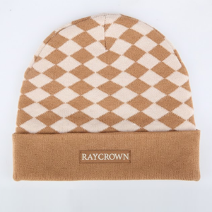 Casquettes en tricot jacquard imprimées avec des motifs personnalisés, doublées de satin à l'intérieur, chapeau Skully Y2k réversible - Product Image 3