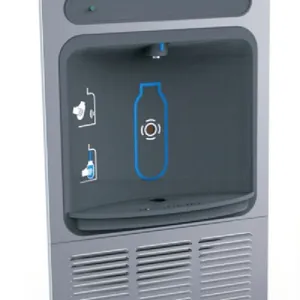-दीवार Recessed बोतल भरने स्टेशन फ्रीस्टैंडिंग में फ़िल्टर्ड पानी निकालने की मशीन