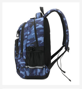 New Fashion Trend <b>Backpack</b> Boys and Girls Large Splash-proof Middle <b>School</b> Student Schoolbag Leisure Outdoor Travel <b>Backpack</b> - Product Image 3