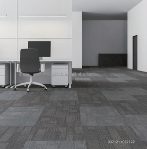 Eco-friendly 50*50 Carpet Tiles for Home Soundproof PVC Backing Colorful Polypropylene for Bedroom Living Room and Office Use - Product Image 3