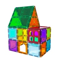 JUMBO TOYS 2026 Nouvel ensemble de tuiles magnétiques colorées Blocs de construction magnétiques éducatifs STEM pour les enfants d'âge préscolaire