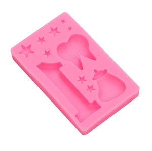 <span class=keywords><strong>Molde</strong></span> para hornear dulces <span class=keywords><strong>de</strong></span> Chocolate, Número 1, P0080, vela con números <span class=keywords><strong>de</strong></span> feliz cumpleaños, decoración para tartas - Product Image 6