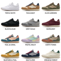 Chaussures de sport respirantes en mesh pour hommes, légères, décontractées, antidérapantes, semelle en caoutchouc, pour activités de plein air, logo personnalisé