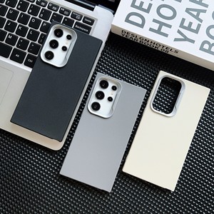 เคสโทรศัพท์ Samsung S26U ลายหนังเทียมเรียบง่าย, เคสป้องกัน S24 FE, เคส S25 A37 A56 รุ่นใหม่ ให้สัมผัสนุ่มพรีเมียม - Product Image 3