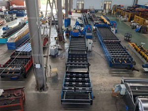 Loại Mới ba lớp cuộn hình thành máy tôn kẽm tấm lợp kim loại mái làm máy ngói làm máy móc - Product Image 3