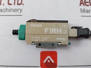 Amplificateur de fibre à détection photoélectrique Takex F1RH-J 12 à 24 VDC d'occasion - Product Image 6