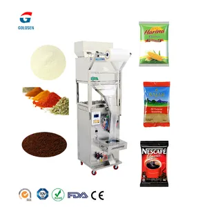 Küçük toz granül paketleme makineleri masala un baharat paketleme makinesi kahve tozu için otomatik 5 ila 1000g