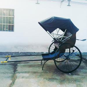 Rickshaw d'inspiration vintage 2025, nouvellement conçu, 2 places, <span class=keywords><strong>à</strong></span> propulsion humaine, chariot traditionnel tiré par des chevaux <span class=keywords><strong>à</strong></span> <span class=keywords><strong>vendre</strong></span> - Product Image 5