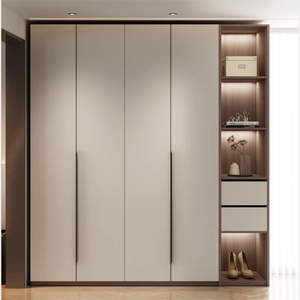 Meubles de chambre à coucher directement de l'usine, placard sur mesure, durable, moderne, minimaliste, armoire de rangement personnalisée - Product Image 2