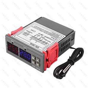 Controlador de temperatura <span class=keywords><strong>Digital</strong></span> STC 3018, 12V, 24V, 220V, relé de termostato C/F, termorregulador de calefacción/enfriamiento de 10A, pantalla LED Dual - Product Image 4