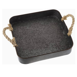 Vente chaude Fruits Plateau De Service Design Classique Fer À La Main Thé & Café Plateau De Service pour La Décoration Intérieure Conception Bière Bouteille Plateau - Product Image 1