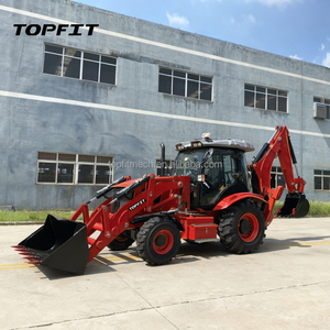 Chargeuse-pelleteuse diesel haute puissance TOPFIT TLS3CX avec benne de 1 m et pales en H pour travaux de construction lourds et excavations - Product Image 1