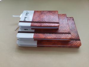 <span class=keywords><strong>2023</strong></span> cahier de papeterie à couverture rigide en cuir PU grain de serpent de qualité supérieure pour cadeaux - Product Image 4