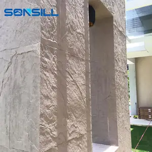 Piedra suave flexible para revestimiento de paredes, color Natural, fábrica China