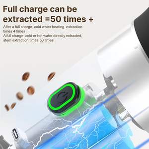 Machine à café expresso électrique portable 150 ml avec logo personnalisé, faible MOQ, rechargeable par USB, pour la maison, l'extérieur et le camping - Product Image 2