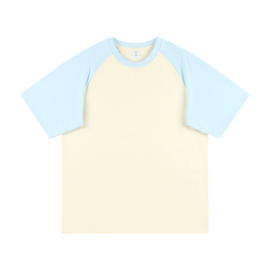 Venta al por mayor de alta calidad de cuello redondo hombres camiseta personalizada Transferencia de Calor diseños de gran tamaño liso en blanco Color a juego camisetas para hombres - Product Image 2