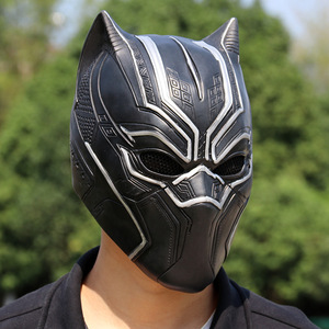Máscara de Cosplay de Pantera Negra, Realista, de Látex, Cubrecabeza Completo, para Cosplay de Superhéroe, Rol de Película, Carnaval, Mascarada, Halloween - Product Image 5