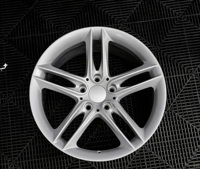 Jantes forgées monobloc personnalisées 18-22 pouces 5x112 5x120 Hyper Silver à 5 branches pour voitures de luxe EV BMW Audi Mercedes JDM Tuner