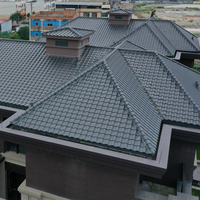 Materiales de Construcción de China, Tejas de Techo Estilo Romano Serie M, Tejas de Techo Semicirculares