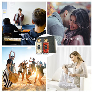 Set de Perfume Doble Séfralls Desert <span class=keywords><strong>Miracle</strong></span> 100ml*2 <span class=keywords><strong>Notas</strong></span> de Fragancia Únicas con Aroma Duradero Set de Regalo de Lujo - Product Image 6