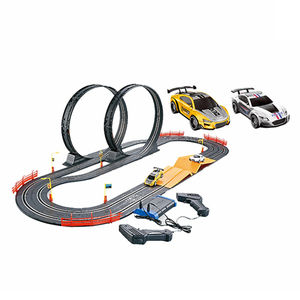 Nueva Llegada Eléctrico <span class=keywords><strong>1</strong></span>:<span class=keywords><strong>32</strong></span> Gran Escala Railcar Super Juguete Larga Longitud Alta Velocidad Race Track Set Plástico <span class=keywords><strong>Slot</strong></span> Car Para Adultos - Product Image 2