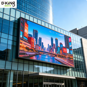 Pantalla LED Publicitaria de Instalación Fija para Exteriores D-King, Pantalla LED de Alta Luminosidad para Fachadas de Edificios - Product Image 1