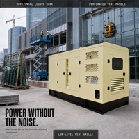 Générateur diesel 220 KW triphasé avec contrôleur intelligent pour centrale électrique