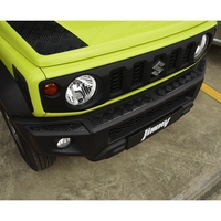 TELLIKA acier pare-chocs avant décoration protecteur protection plaque de seuil gardes pour Suzuki jimny sierra JB74 JB64 accessoires 2018 2022 2024