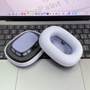 Coussinets d'oreille coussinets d'oreille de remplacement pour casque Apple <span class=keywords><strong>Max</strong></span> 2nd génération coussinets d'oreille en tissu maillé couverture mousse à mémoire - Product Image 5