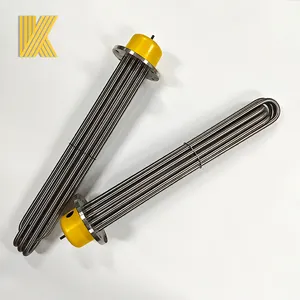 Flange Water Heating Element 380V 12000W Electric Tubular Heater Resistance Water Heater