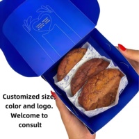 Boîte de papier à pain de qualité alimentaire pour gâteaux design personnalisé boîte de mochi croissant tiramisu grand beignet sucré à emporter mini macaron vente en gros
