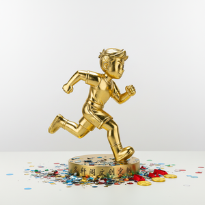 Trophée personnalisé en résine artificielle sur le thème du sport : <span class=keywords><strong>Coupe</strong></span> de football, de course et de basketball en polyrésine, récompenses artisanales - Product Image 3