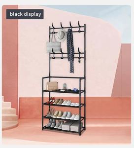 Porte-<span class=keywords><strong>chaussures</strong></span> multifonctionnel en fer, fait main, convertible, extensible, design moderne, <span class=keywords><strong>meuble</strong></span> de salon, économique, <span class=keywords><strong>petit</strong></span> format - Product Image 3