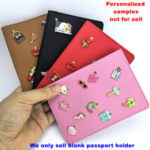 เคสฝาปิดหนังไม่มีลวดลายกระเป๋าใส่หนังสือเดินทางของขวัญของชำร่วยตามต้องการ - Product Image 2
