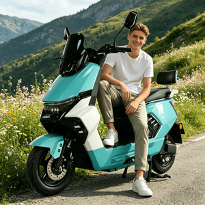 Motocicleta Deportiva para Adultos 2026 de Alta Velocidad, 2000W, 72V, 80km/h, con Batería de Litio y Frenos de Disco - Product Image 1