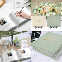 Nouveau design, couverture en tissu imprimé personnalisée, reliure spirale, journal de mariage, agenda, planificateur, livre d'invités, organisateur pour mariées, 100 feuilles