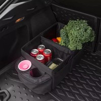 Boîte de rangement côté passager en stock, grande capacité, organisateur, porte-gobelet, accessoire de voiture multifonction en tissu Oxford, Chine